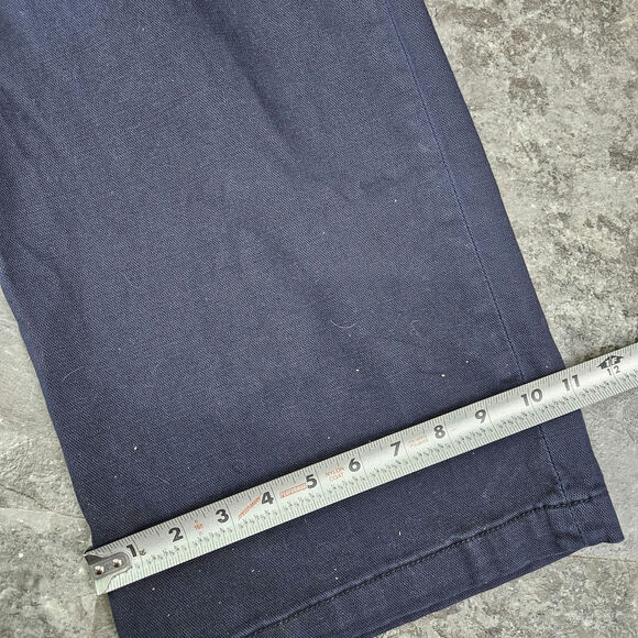 Pilcro And The Letterpress Wide Leg Blue Pants Size 32 - Picture 7 of 7